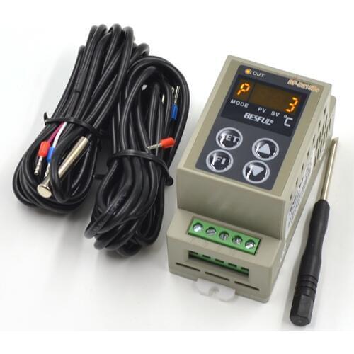 BF-D215B+ guide rail temperature difference meter solar water circulation temperature difference backwater controller