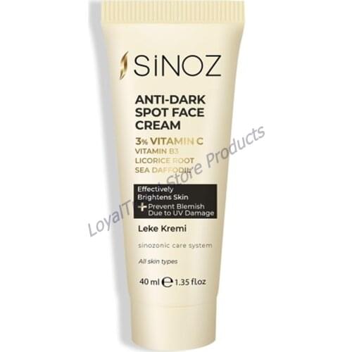 Sinoz Blemish Cream 2 Package Facial Cream with Restorative Essence Pentavitin formula face stain treatment 40 ml