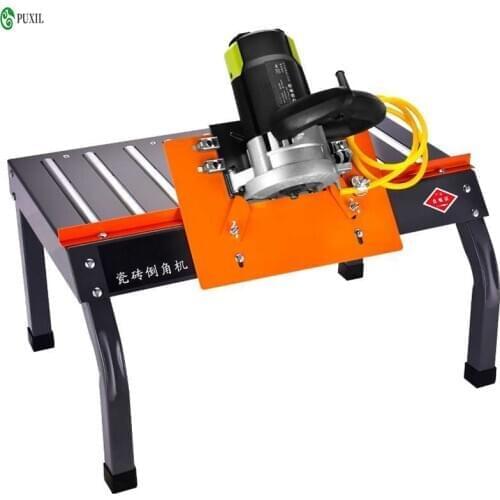 Desktop tile cutter 45 degree dust-free edge cutting machine