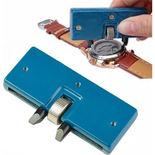 Two Claw Table Key Watch Rear Cover Open Tool Adjustable Rectangular Remover Wrench Watch Repair Kit Tool adjuster 52mm caliber