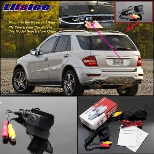 Original Reserved Hole Car Camera For Mercedes Benz ML M MB W164 ML350 ML330 ML63 ML450 ML500 Rear View BackUp LiisLee CAM