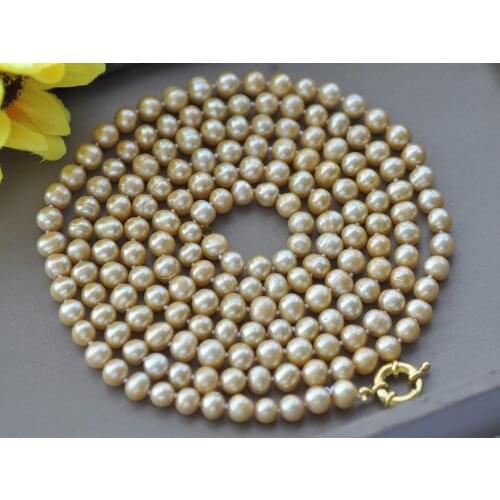 Z10571 17"-100" 9mm lavender yellow green lavender Black Round Freshwater Pearl Necklace