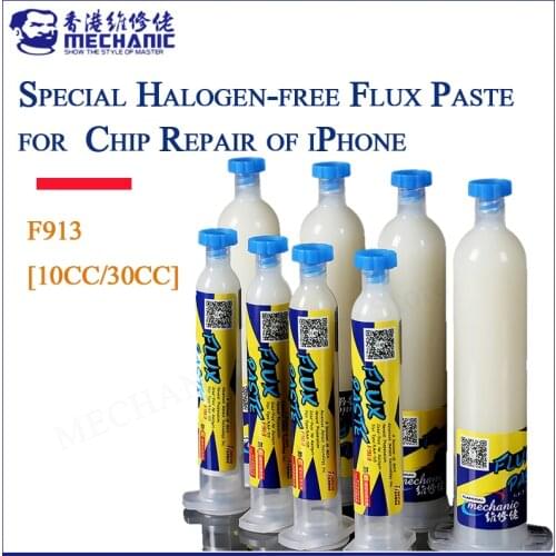 MECHANIC F913 Chips Repair Dedicated Soldering Flux Paste Special Halogen-Free Soldering Oil For IPhone Motherboard BGA Repair