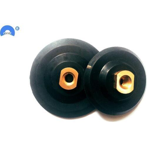 100mm/125mm 5/8"-11 Rubber Back Pad For Flexible Polishing Pad, Soft Backer Pad Holder