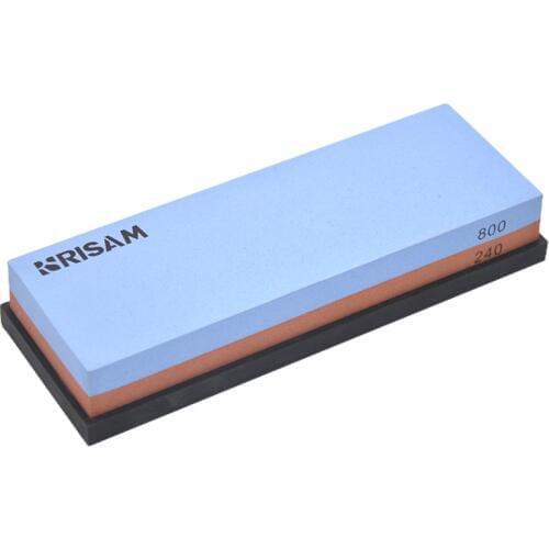 RISAMSHA 240 800 Household Whetstone White Corundum Kitchen Knife Sharpener Free Shipping