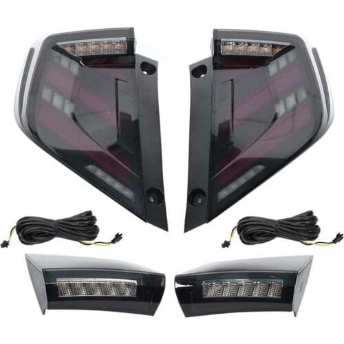 LED Tail Lights Assembly Refit for Mugen Style for Honda Civic 10th Hatchback FK 2016-2020