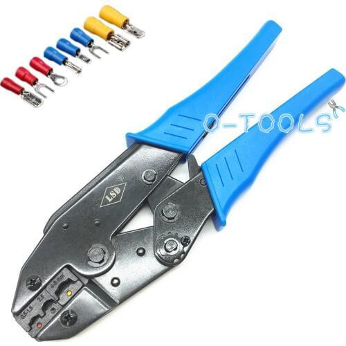Ratchet Crimping Tool Insulated Terminals Crimping Tool For Plier Crimper 0.5-6mm2 AWG20-10 LS-03C