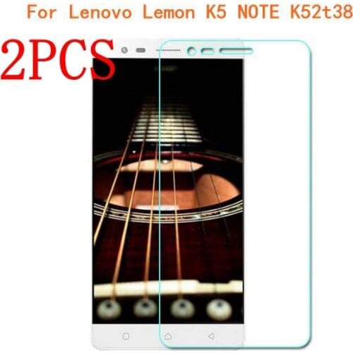 2PCS Tempered Glass For Lenovo Lemon K5 NOTE Screen Protector protective film For A7020 A7020a40 A7020a48 Glass