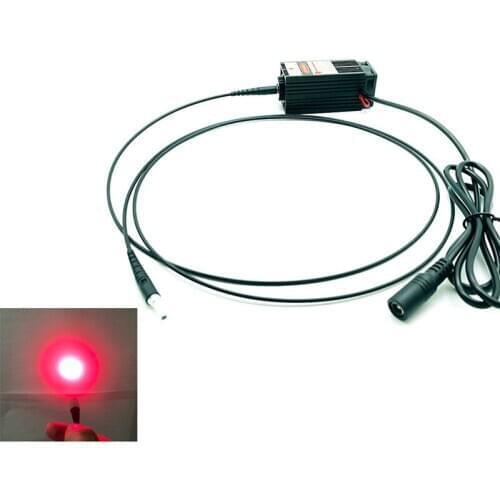 638nm 300mW 500mW 1W Red Dot Fiber Coupled Laser Laser Small Volume Laser Light