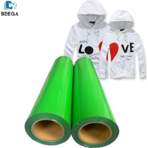 Fast Shipping 50cmx25Meters Per Roll Heat Transfer PU Vinyl