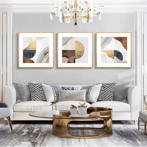 Living Room Sofa Background Wall Home Decoration Modern Minimalist Poster Printing Canvas Atmospheric Art Hanging Painting Core