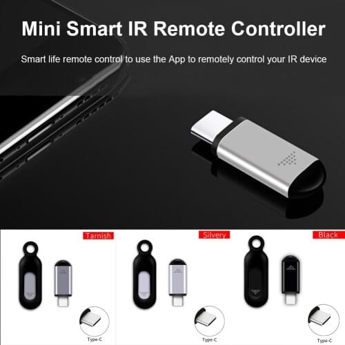 Type C Micro USB Interface Smart App Control Mobile phone remote Control IR Appliances Wireless Infrared Remote Control Adapter
