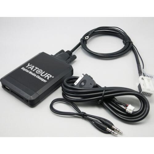 Yatour YT-M07 for iPod iPhone USB SD AUX Digital Media Changer For 12pin VW Audi Skoda Seat Quadlock Audio Car MP3 Player Blueto
