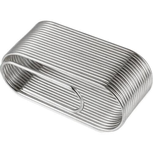 Metal Business Name Card Holder Display Stand Rack Photo Clips Desktop Organizer 1XCB