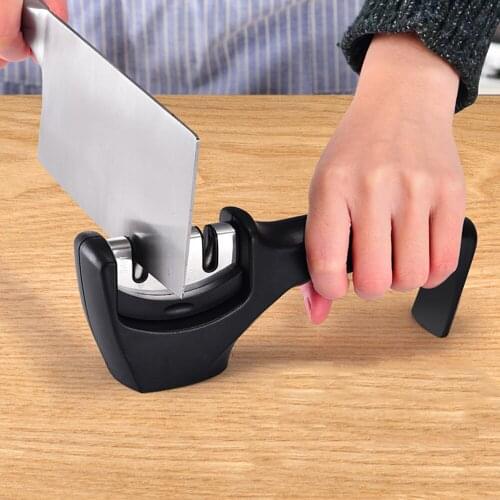 Knife Sharpener 3 Stages Professional Kitchen Sharpening Stone Multifunction Sharpener Tungsten Diamond Ceramic Sharpening Tools