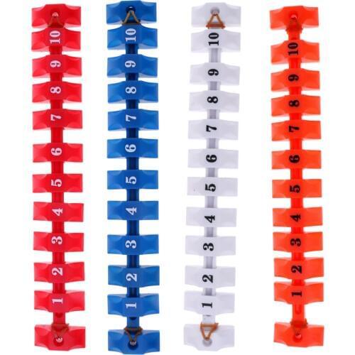 Foosball Scoring Units Table Football Score Counters Markers 4 Colors Tournament Entertainment Soccer Tables Accessories