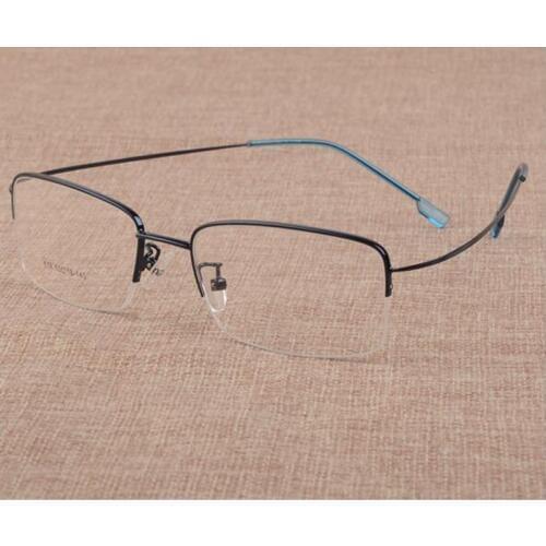 2018 New Memory Titanium Alloy Brand Glasses Frame Eyeglasses Men women Half Frame Ultralight Glasses Spectacles Gafas Oculos B2