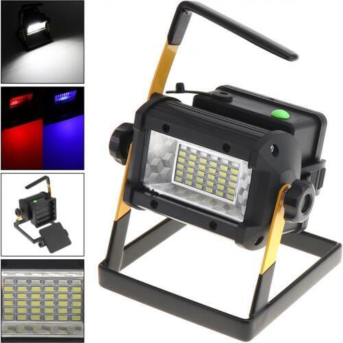 Sale 50W 36 XPE LED Waterproof Search Light Emergency Lamp with 3 Modes Light And Portable Stent for Site / Outdoors / Camping