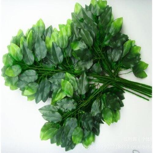Christmas decorations for home .Artificial leaves banyan leaves garden plant plants great quality