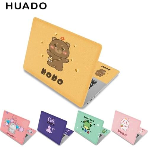 Cute Laptop Skin Sticker Vinyl 15.6" 13.3" 14" Removable Notebook Skin Cover Decal for Lenovo/Dell/Asus