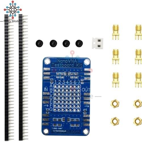 NanoVNA Testboard DIY Kit Demo Board Vector Network Analyzer Testing Board ot16 Network Analyzers Board Electrical Instruments