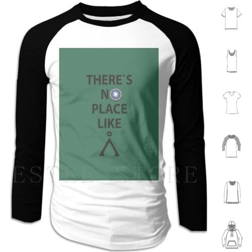 There`S No Place Like Earth ( Tau'Ri )-Stargate Hoodies Stargate Earth Scifi Sg1 Sg 1 Atlantis Universe Gate Tealc