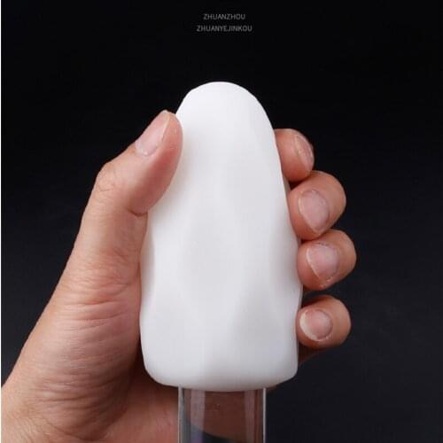 Penile exerciser Transparent vagina adult endurance sports products Soft pudendal toys Masturbation cup for men Vacuum mens Cup