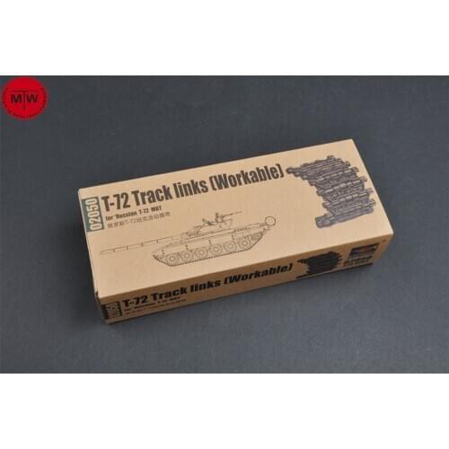Trumpeter 02050 1/35 Scale T-72 Track Links (Workable) for Russian T-72 MBT Tank Assembly Model