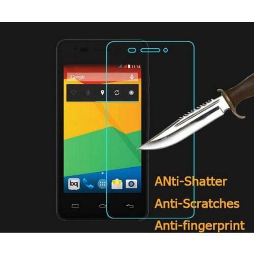 9H Tempered Glass Screen Protector Shield For Bq Aquaris E4.5 E5 E5S E6 M5 X5 Plus U plus Film Case Guard