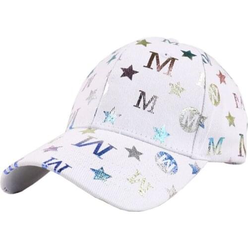 1PC Graffiti Baseball Cap Women Men 2021 Summer Letter Print Male Casquette Femme Hip Hop Ladys Hats White