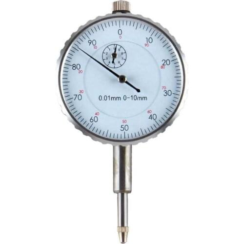 1 pcs 0.01mm Dial Test Indicator Precision Tools Dial Test Indicator Gauge Round Indicator Accuracy Measurement High Sensitivity