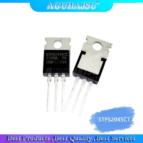 10pcs/lot STPS2045CT STPS2045CTC STPS2045 TO-220