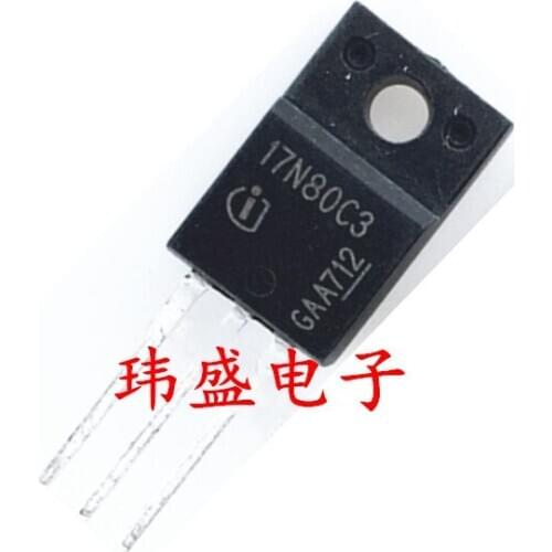 10pcs SPA17N80C3 TO-220F 17N80C3 17A/800V