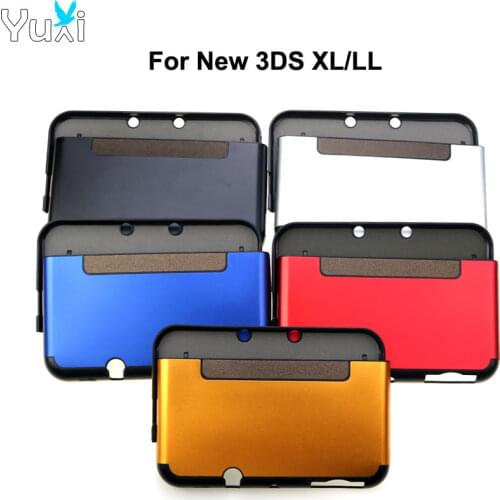 YuXi Aluminum Hard Protective Shell Housing Protector Cover Case For Nintend New 3DS XL / New 3DS LL Game Accessories
