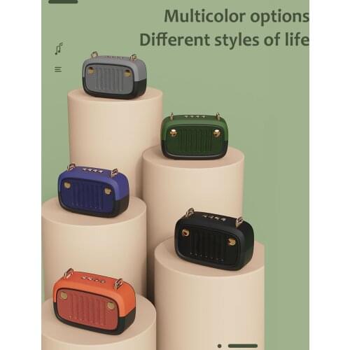 Wireless Bluetooth-compatible Speaker Cartoon Bluetooth-compatible Subwoofer Outdoor Plug-in Convenient Mini Sound Party Speaker