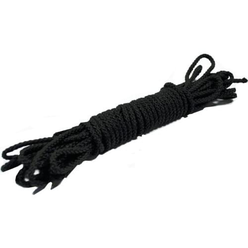 Black Double Braid Nylon Dockline Dock Line Mooring boat Rope Anchoring
