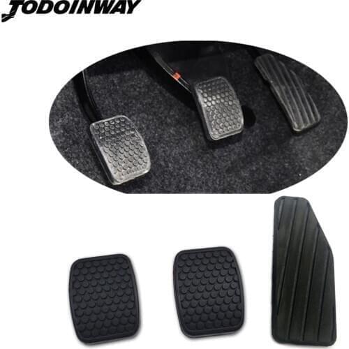 For Suzuki Swift Brake Clutch Accelerator Pedal Overlays Rubber Pad Pedal Cover 49751-79001 49451-60B00