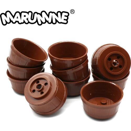 MARUMINE 30PCS Building Blocks Parts Flower Pot 64951 Classic Bricks Construction Toys Compatible Major Brands