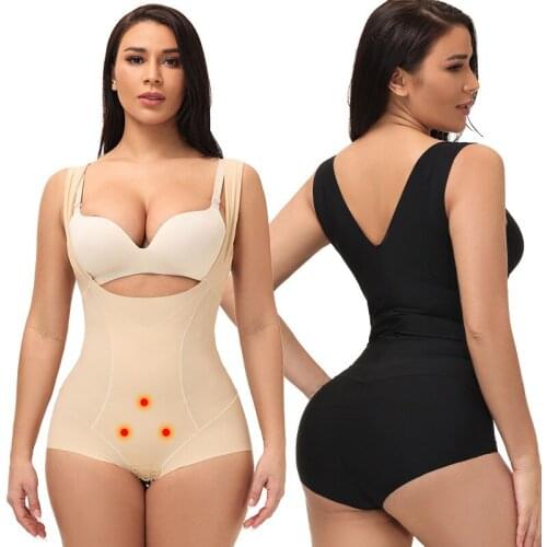 Bodies For Women Shapewear Belly Slimming Bodysuit Sexy Underwear Butt Lifter Lose Weight Body Shaper Low Back Seamless Lingerie