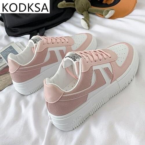 2021 Womens Shoes Sneakers Solid Color Casual Walking Sports Female Lady Running Shoes Women Feminine Zapatillas De Deporte