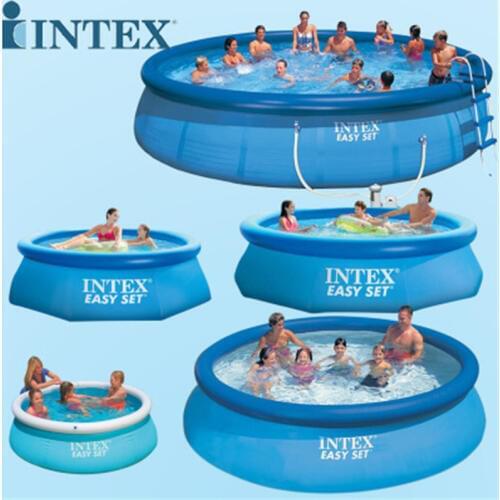 305cm x76cm inflatable swimming pool kids water sports inflatable pool ground family swim pool multiplayer pool 28120