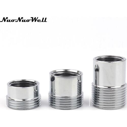 Stainless Steel Female 1/2" to Male 3/4" Thread Reducing Connector Faucet Adapter Garden irrigation Fittings Faucet Joint