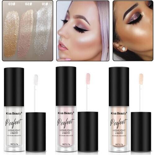 New Face Contouring Makeup Highlighter Face Brightener Concealer Liquid Primer Bronzer Face Cosmetics