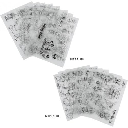 Plastic Heat Shrink Sheet Shrinkable Magic Paper Sheet Educational DIY Handmade Craft Tool