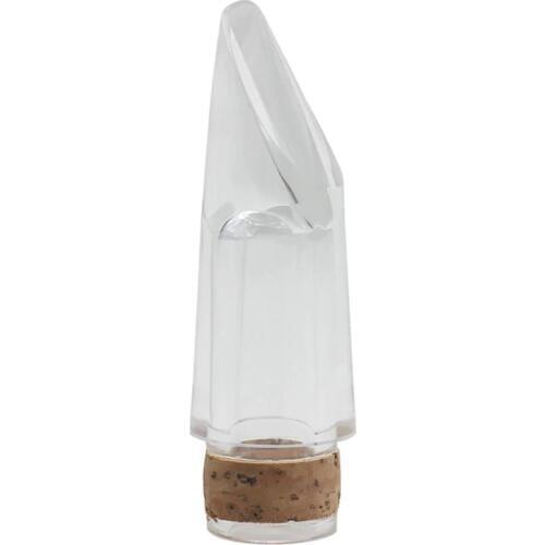 Transparent Bb Clarinet Mouthpiece Clear Acrylic Material with Cork Professional Woodwind Instruments Parts & Accessories