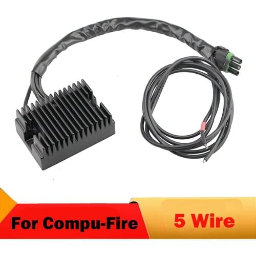 Motorcycle voltage regulator Rectifier For Compu-Fire 40A 55402 3-Phase Charging Systems 60-3337