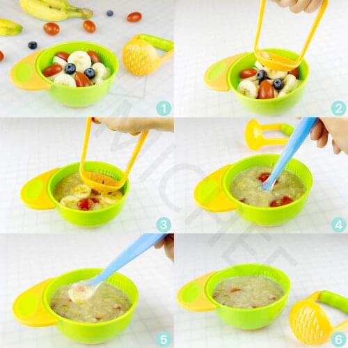 Food Feeder Baby Fresh Fruit Feeder Silicone Pacifiers Silicone Baby Spoons, Perfect Baby First Stage Feeding Set utensils