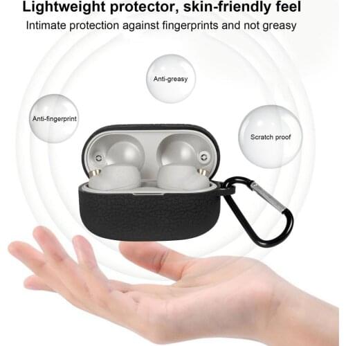 Anti-Scratch Silicone Case Protective Skin Cover For SONY WF-1000XM4 Wireless Earphone Portable Case Sweat-proof And Washable