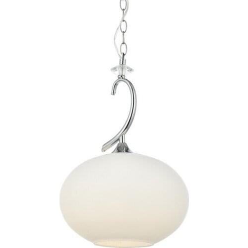 Modern 2021 Lighting ER118 Single Ellipse Glass Chrome chandelier chandelier люстра