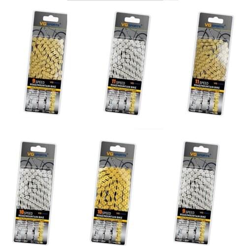 1PC 9 10 11 Speed Bicycle Chain Half Hollow Bike Chain Ultralight